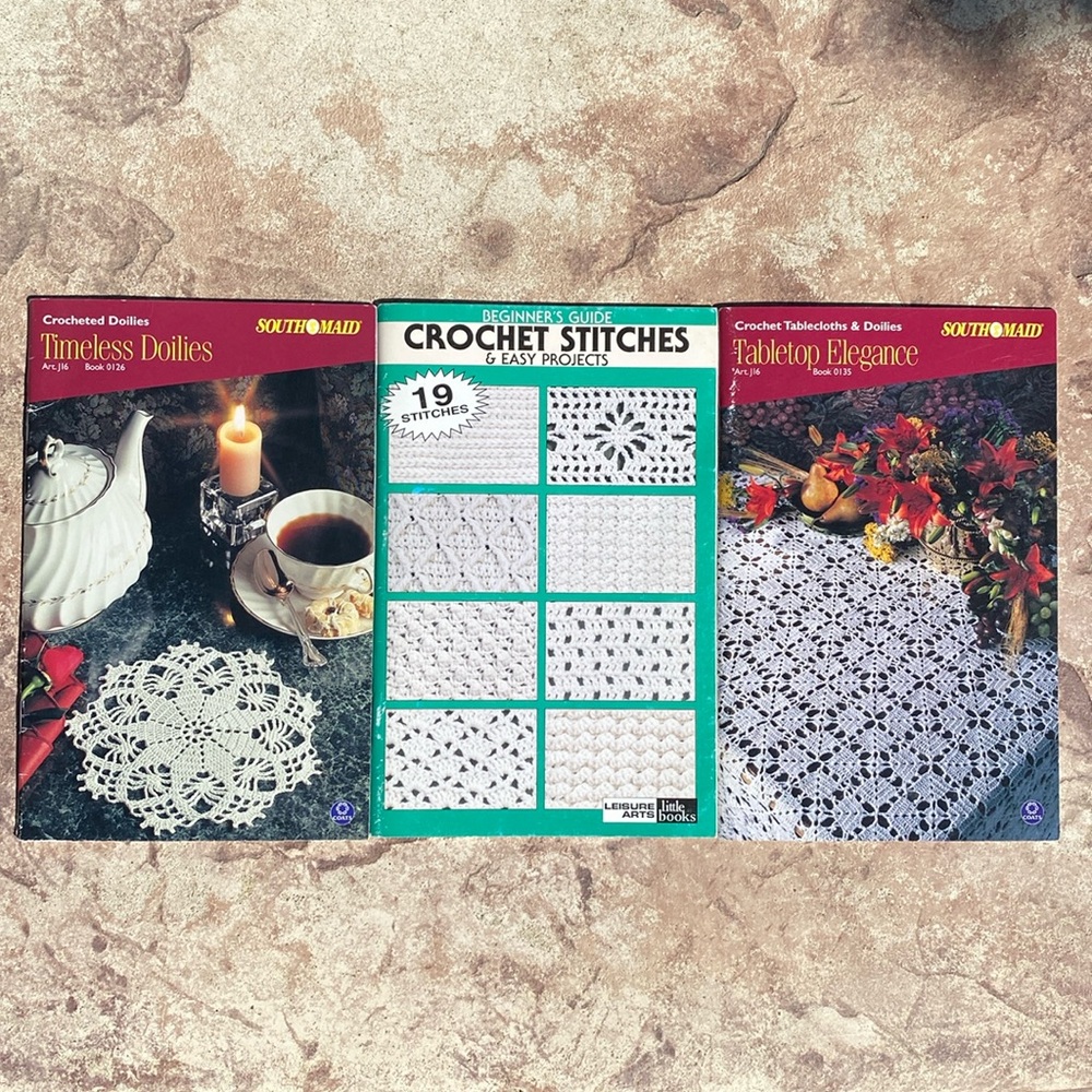 3 Crotchet Books